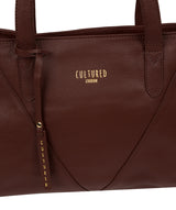 'Astoria' Rich Chestnut Leather Shoulder Bag