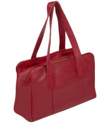 'Marquee' Red Leather Handbag