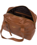 'Hammersmith' Dark Tan Leather Handbag