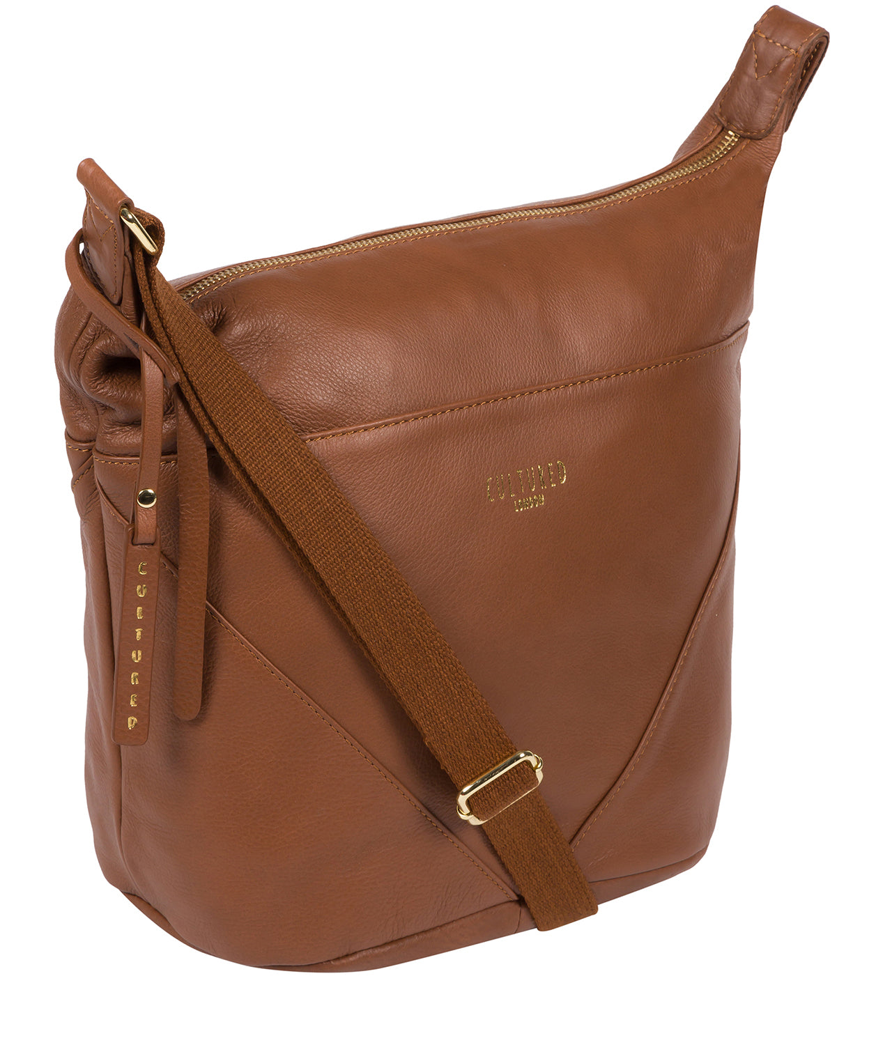 Nappa leather texture and craftsmanship close-up