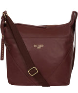 'Chelsea' Rich Chestnut Leather Shoulder Bag