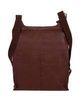 'Covent' Rich Chestnut Leather Cross Body Bag