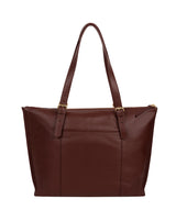 'Moorgate' Rich Chestnut Leather Tote Bag