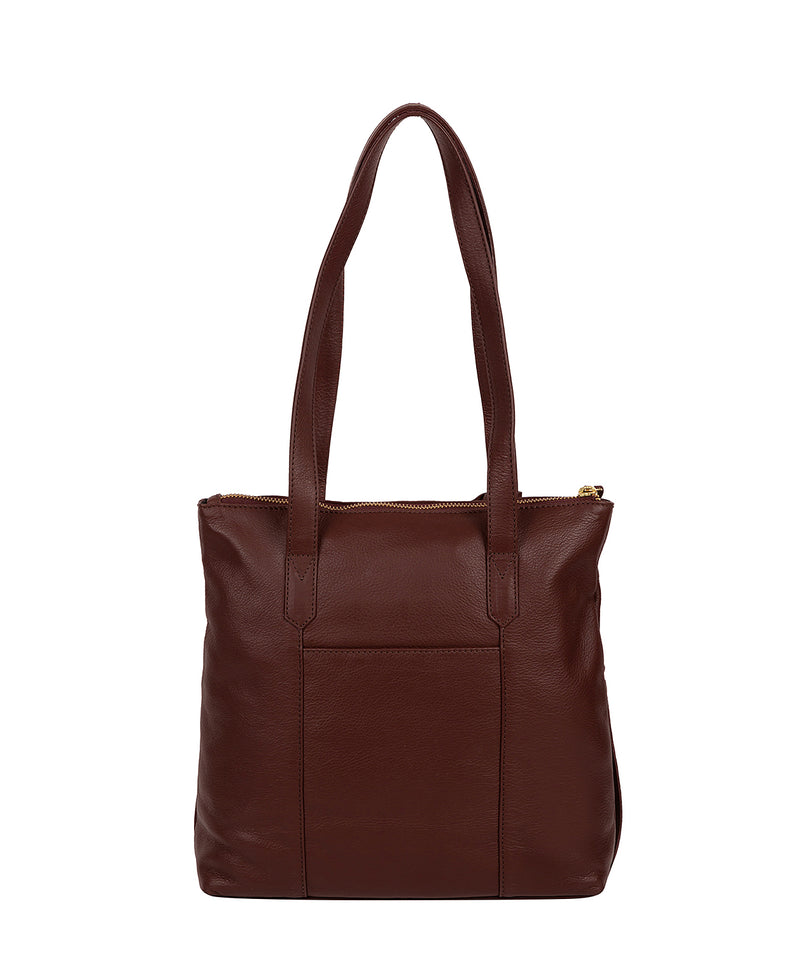 'Chesham' Rich Chestnut Leather Tote Bag