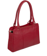 'Shadwell' Red Leather Handbag