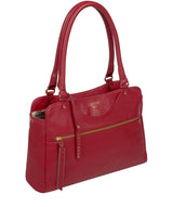 'Shadwell' Red Leather Handbag
