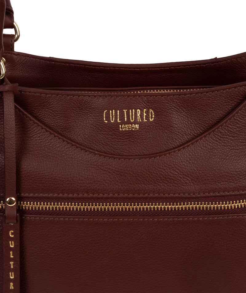 'Shadwell' Rich Chestnut Leather Handbag