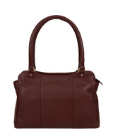 'Shadwell' Rich Chestnut Leather Handbag