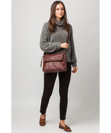 'Chancery' Rich Chestnut Leather Shoulder Bag