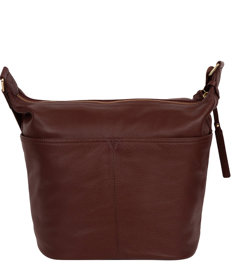 'Gants Rich Chestnut Leather Cross Body Bag