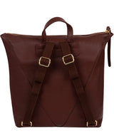 'Iiford' Rich Chestnut Leather Backpack