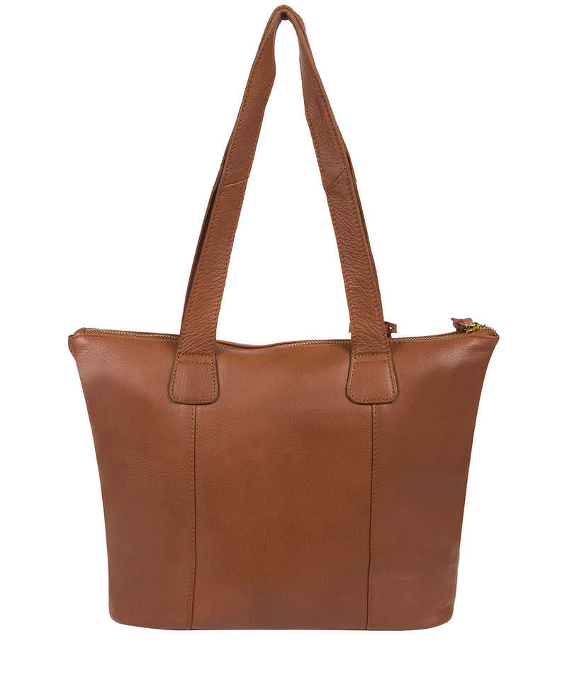 'Kensal' Dark Tan Leather Handbag