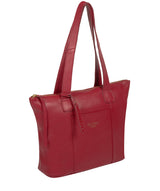 'Kensal' Red Leather Handbag