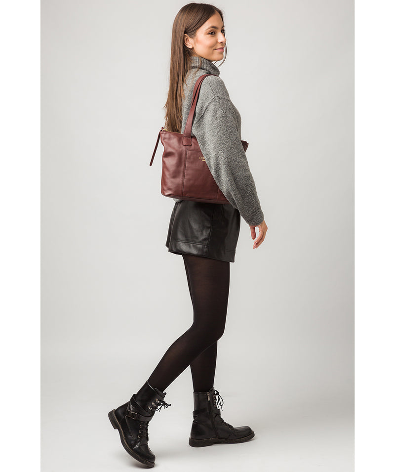 'Kensal' Rich Chestnut Leather Handbag