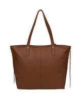 'Bromley' Tan Leather Tote Bag