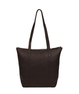'Havering' Dark Brown Leather Tote Bag