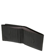 'Wilson' Black Leather Bi-Fold Wallet