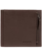 'Wilson' Brown Leather Bi-Fold Wallet image 1