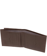 'Wilson' Brown Leather Bi-Fold Wallet image 3