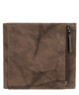 'Wilson' Vintage Brown Leather Bi-Fold Wallet