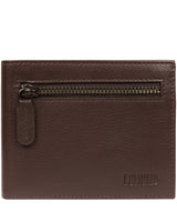 'Victor' Brown Leather Tri-Fold Wallet image 1