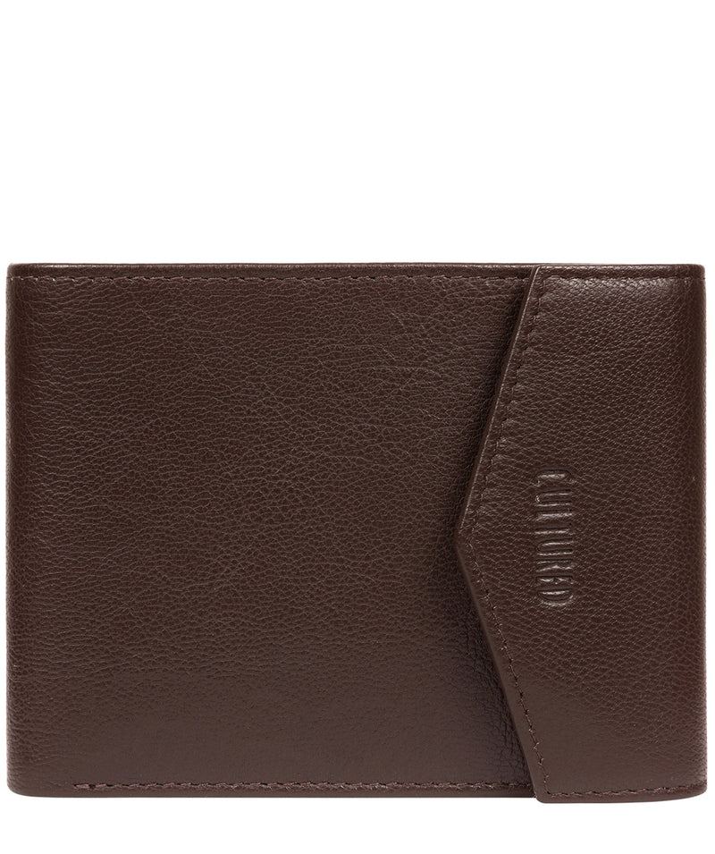 'Doyle' Brown Leather Bi-Fold Wallet image 1