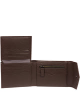'Doyle' Brown Leather Bi-Fold Wallet image 3