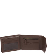 'Doyle' Brown Leather Bi-Fold Wallet image 4