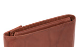 'Doyle' Vintage Brick Leather Bi-Fold Wallet image 5