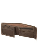 'Doyle' Vintage Brown Leather Bi-Fold Wallet image 4