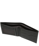 'Fabian' Black Leather Bi-Fold Wallet image 4