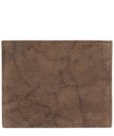 'Fabian' Vintage Brown Leather Bi-Fold Wallet image 1