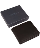 'Callum' Brown Leather Bi-Fold Wallet