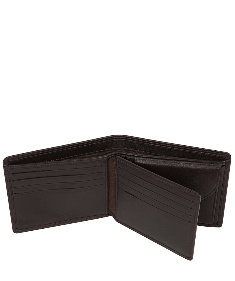 Brown Leather BiFold Wallet 'Callum' by Cultured London – Pure Luxuries ...