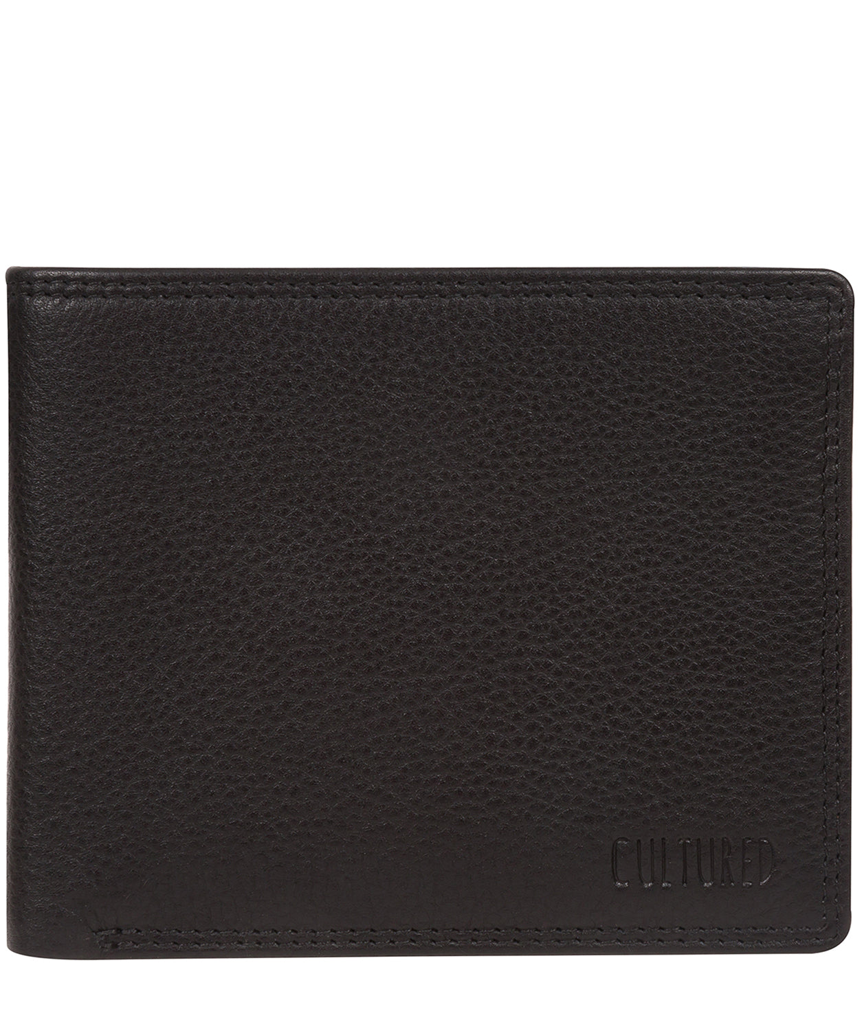 Black Leather BiFold Wallet 'Richard' by Cultured London – Pure ...