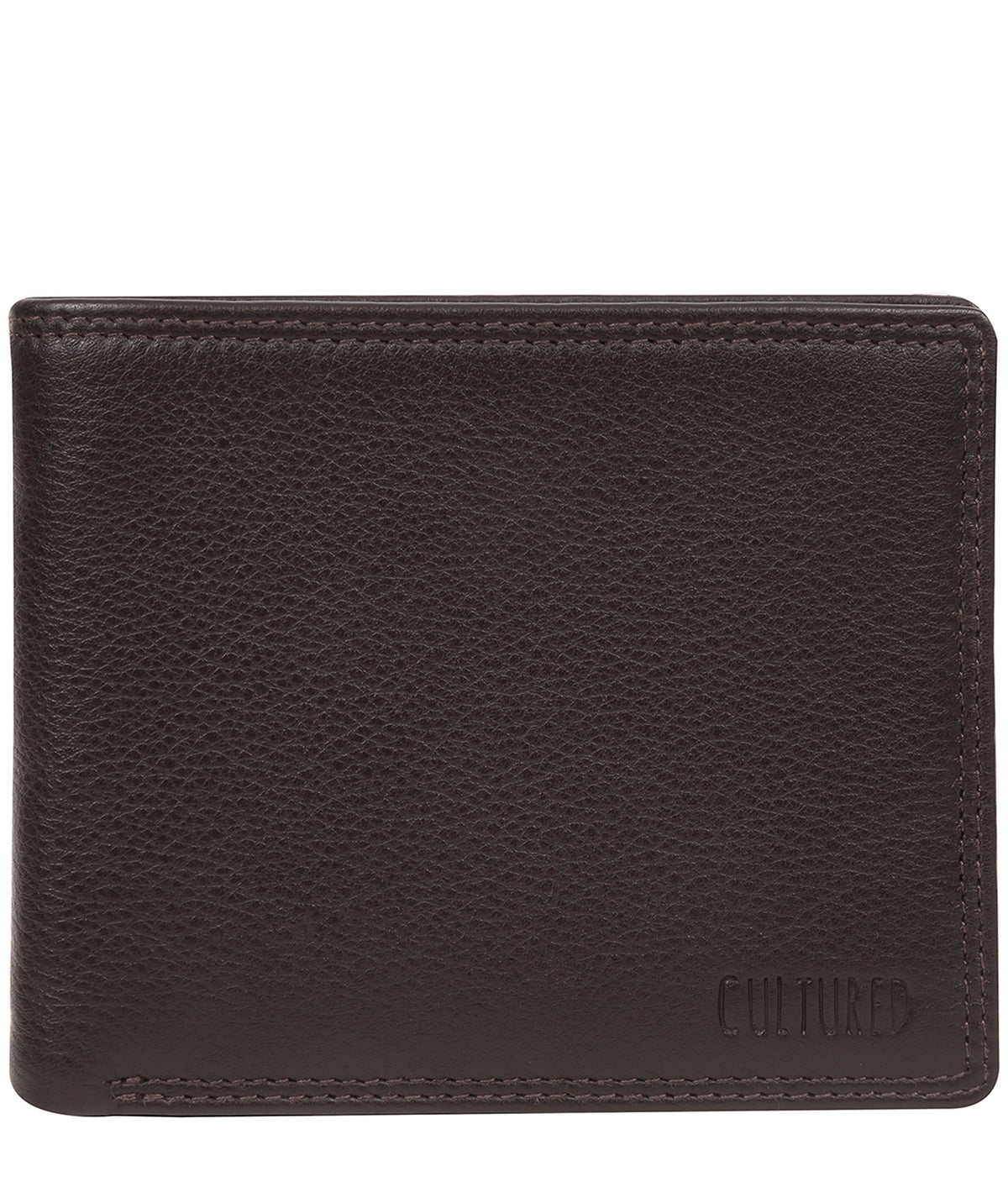 Brown Leather BiFold Wallet 'Richard' by Cultured London