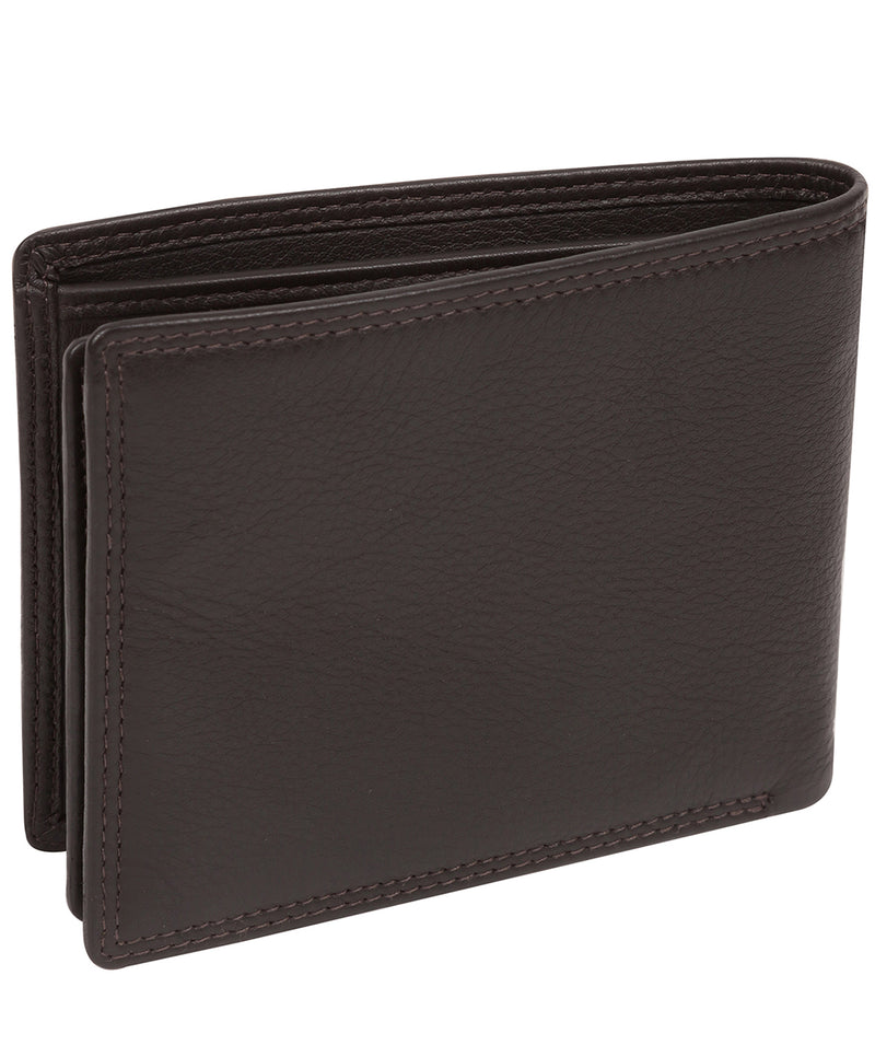'Richard' Brown Leather Bi-Fold Wallet