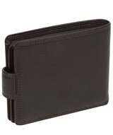'Tommy' Brown Leather Bi-Fold Wallet