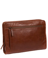'Pirlo' Italian-Inspired Umber Brown Leather Document Case image 5