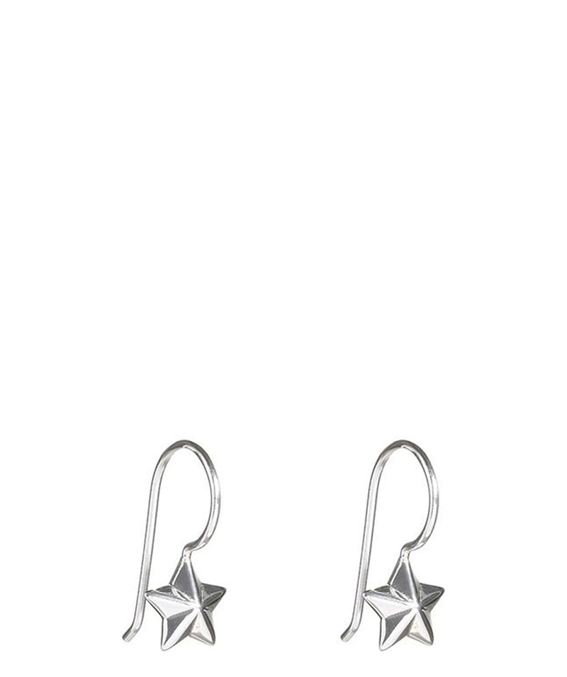 Gift Packaged 'Hachi' Sterling Silver Star Earrings