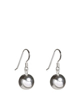 'Ahset' Sterling Silver Ball Earrings image 1