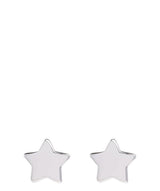 Gift Packaged 'Chiyo' Sterling Silver Star Earrings