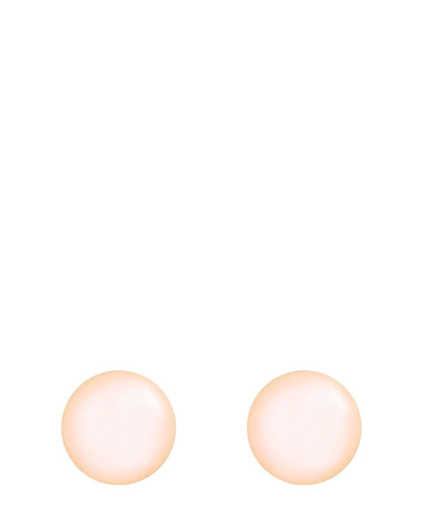 Gift Packaged 'Chimalus' Sterling Silver & Pink Freshwater Pearl Earrings