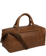 'Shuttle' Tobacco Leather Holdall image 5