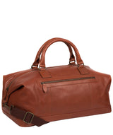 'Shuttle' Treacle Leather Holdall Pure Luxuries London