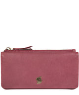 'Dotty' Orchid Leather Purse image 1