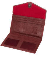 'Fion' Chilli Pepper Leather Tri-Fold Purse image 4