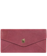 'Fion' Orchid Leather Tri-Fold Purse image 1