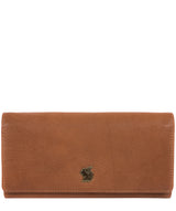 'Bloom' Tan Leather Purse Pure Luxuries London