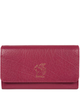 'Colleen' Orchid Tri-Fold Leather Purse image 1